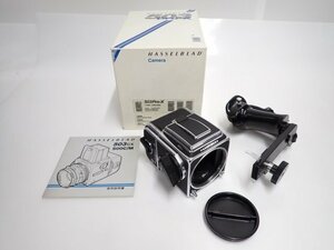 外観良品 HASSELBLAD 503CX + A12 1994年頃 ハッセルブラッド 中判カメラボディ + マガジン グリップ/元箱/説明書付 ∬ 6DDD9-1