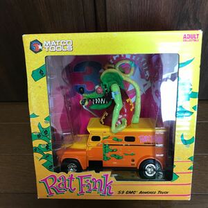 RAT FINK × MATCO TOOLS 59 GMC ARMORED TRUCK ラットフィンク mooneyes ムーンアイズ　RATFINK hot rod ed roth エドロス