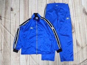 2．2点 MIZUNO ミズノ MCライン トラックジャケット 速乾ジャージブルゾン パンツ トレーニングウェア 上下セット メンズL青白黒 y503