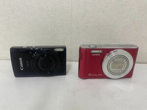 Canon IXY190 EXILIM CASIO 12x デジカメ2個セット