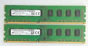 ★送料無料★micron 2R×８ PC3L-12800U 8GB×2 計16GB デスクトップ用メモリ★動作品★G42