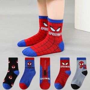 スパイダーマン靴下　子供用