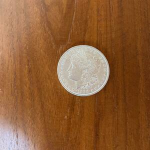 アメリカ　モルガン　1ドル　銀貨　1900年　ミントなし