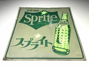 【オリジナル】Sprite 当時物 スプライト 看板 昭和レトロ（20231224Z2）