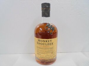 【41】1円～MONKEY SHOULDER モンキーショルダー バッチ27 スコッチウイスキー グラス2個付 40% 700ml 未開栓 箱付き