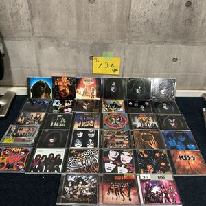 【ゆ.ec】新品中古品 洋楽 KISS CDまとめて33枚 DESTROYER MONSTER ASYLUM UNMASKED など ディスク傷なし ロック 