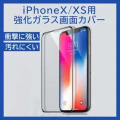 ガラスフィルム iPhoneX/XS 画面 保護 強化ガラス 437