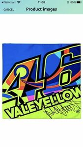 VR46 46 VALEYELLOW BANDANA