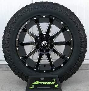 新品 20x10J サバーバン アバランチ XF OFFROAD XF219 20インチタイヤホイール ATTURO TRAIL BLADE XT 275/55R20 285/55R20 33x12.50R20