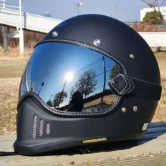 SHOEI EX-ZERO 専用設計　ゴーグル　シルバー　ミラーシールド