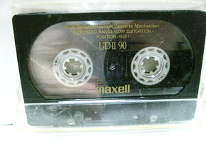 使用済み　中古　　カセットテープ　日立Maxell　ＵＤ２ Type2　ハイポジ　90分　1本　爪あり　No617　ケース割れあり