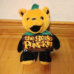 中古品　グレイトフルデッドベア ぬいぐるみ　the grate pumpkin　Grateful Dead Bear