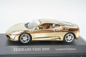 IXO イクソ 1/43 Ferrari フェラーリ F430 2005 ゴールド リミテッドエディション COF024