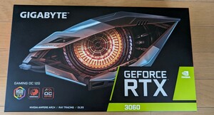 GIGABYTE GeForce RTX3060 GAMING OC 12GB 使用品