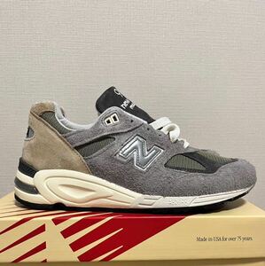 新品new balance M990 TD2 V2 28.0 cm US 10 UK9.5 ニューバランス576 990 992 Olive オリーブ カーキ ミリタリー グレーMADE IN USA