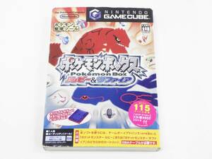 01 00-000000-00 [Y] (69) Nintendo 任天堂 ポケモンボックス ルビー サファイア ゲームキューブ ソフト 札00