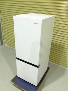 2022年製 Hisense ハイセンス 冷蔵庫 HR-D15F 2ドア 162L 右開き ホワイト 直接引取可 gtt2404007