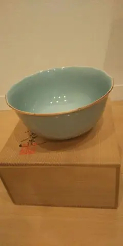 青陶釉  鉢