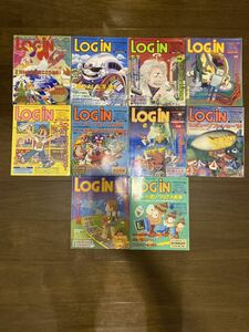 【送料無料】ログイン LOGiN 1994 No. 1 2 3 11 18 19 20 21 22 23 24 10冊 PC パーソナルコンピュータ情報誌 パソコン ゲーム 雑誌