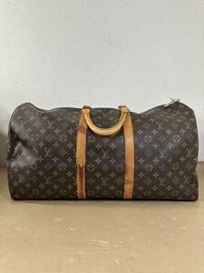 I【中古品】LOUIS VUITTON MB0990 ルイヴィトン モノグラム キーポル50 ボストンバッグ