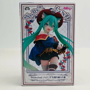 新品未開封 タイトー Wonderland フィギュア 初音ミク 長靴を履いた猫