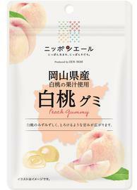 全農　ニッポンエール　岡山県産　白桃グミ　40g 6袋セット 送料無料