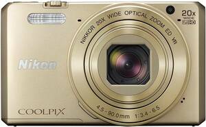 Nikon デジタルカメラ COOLPIX S7000 20倍ズーム 1605万画素 ゴールド S700(中古品)