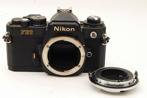 NIKON FE2 ブラック 2114968 一眼レフ フィルムカメラ マニュアルフォーカス ボディ 本体