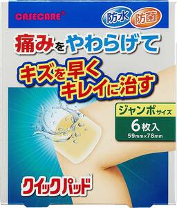 CASECARE クイックパッド ジャンボサイズ 6枚