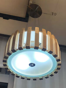 〇 OAK Wood 北欧 デザイン ペンダントライト ランプ オリジナル 照明 / ヤマギワ ポールセン ヤコブセン 　