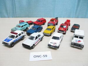 ONC-59 【当時物・まとめて12台セット】MAJORETTE マジョレット■BMW 325i/MUSTANG/TOYOTA PICK-UP/DEPANNEUSE/RANGE ROVER/VOLVO760/236他