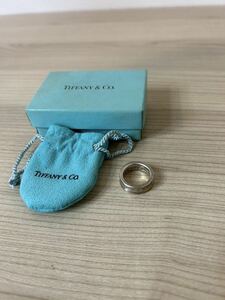 ☆ティファニー TIFFANY&Co. ナローリング 1837 指輪 シルバー925 