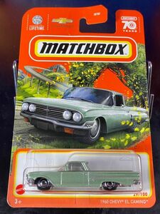 MATCHBOX マッチボックス MBX 1960 60 CHEVY EL CAMINO シェビー エル カミーノ エルカミ 緑