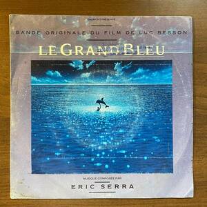 即決 (7inch) Eric Serra / Le Grand Bleu 「Let Them Try」収録　FRANCE盤 SOUND TRACK FUNK, SOUL 45RPM