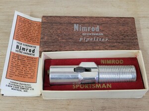 動作不明 NIMROD パイプ用ライター 箱入 説明書付き USA製 ニムロッド パイプライター
