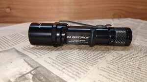 【中古】SUREFIRE C2-BK CENTURION 2セル6V 65ルーメン 旧ロゴ センチュリオン シュアファイア 　(検 6P M2 