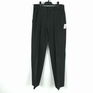 学生ズボン 夏物 W70 トンボ 標準型学生服 男子 学ラン 夏ズボン ノータック 中古 黒 ランクC a2 PP4154