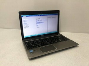 SBG46844相 東芝 ノートPC PT752VTHBMBW Core i7-3630QM メモリ8GB HDD1TB 現状品 直接お渡し歓迎