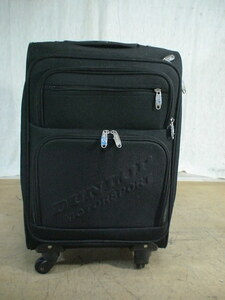 4016　DUNLOP　黒　スーツケース　キャリケース　旅行用　ビジネストラベルバック