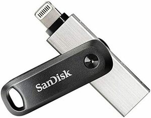  サンディスク iXpand Flash Drive Go iPhone iPadPC用 Lightning + USB-A 回転