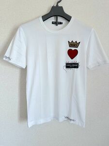DOLCE&GABBANA ブランドロゴタグ　Tシャツ 46