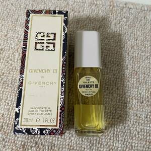 希少　ジバンシイ　GIVENCHY オーデトワレ　ナチュラルスプレ　ジバンシイⅢ 30ml 未使用保管品