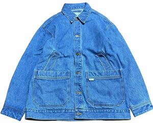 未使用品 23aw wtaps DADDY JACKET DENIM INDIGO ダブルタップス デニム カバーオール ジャケット 02