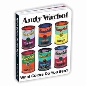 ★新品★送料無料★アンディ・ウォーホル カラーボードブック★Andy Warhol What Colors Do You See? Board Book★