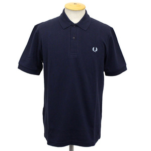 FRED PERRY (フレッドペリー) M3N THE ORIGINAL FP SHIRT (オリジナルポロシャツ) イングランド製 全3色 FP273 Navy / Ice-40