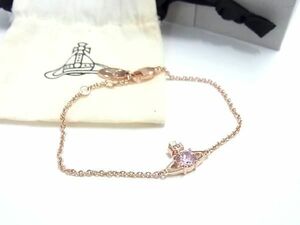 ■新品■未使用■ Vivienne Westwood ヴィヴィアンウエストウッド オーブ ブレスレット アクセサリー レディース ピンク系 AI3396オZ