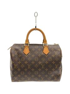 LOUIS VUITTON◆2)スピーディ30_モノグラム・キャンバス_BRW/PVC/BRW