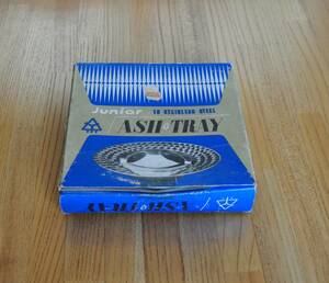 未使用　ステンレス　スチール　灰皿　ASH TRAY プレゼント