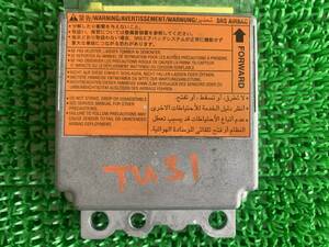 即決値段 動作OK 日産 プレサージュ TU31　 エアバックコンピューター SRSユニット エアバックCPU エアバッグ SRSユニット 送料520円