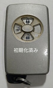 初期化済トヨタ純正スマートキー 3ボタンクラウン180系／18系基盤番号271451−0500新品電池サービス⑨